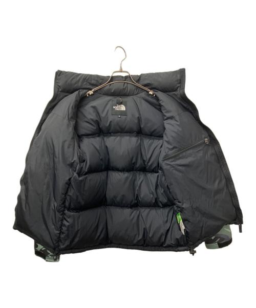 THE NORTH FACE（ザ ノース フェイス）THE NORTH FACE (ザ ノース フェイス) ノベルティーヌプシジャケット グリーン×ブラック サイズ:Mの古着・服飾アイテム