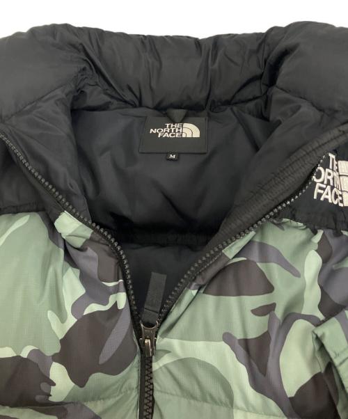 THE NORTH FACE（ザ ノース フェイス）THE NORTH FACE (ザ ノース フェイス) ノベルティーヌプシジャケット グリーン×ブラック サイズ:Mの古着・服飾アイテム