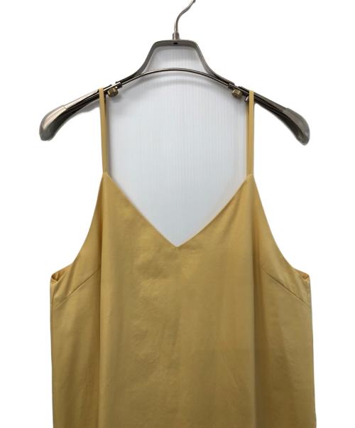 MACPHEE（マカフィー）MACPHEE (マカフィー) キャミソールワンピース イエロー サイズ:36の古着・服飾アイテム