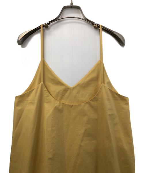 MACPHEE（マカフィー）MACPHEE (マカフィー) キャミソールワンピース イエロー サイズ:36の古着・服飾アイテム