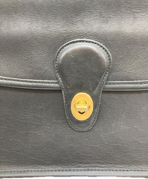 COACH（コーチ）COACH (コーチ) セカンドバッグ ブラックの古着・服飾アイテム