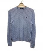 POLO RALPH LAURENポロ・ラルフローレン）の古着「厚手ニット」｜ブルー