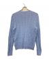 POLO RALPH LAUREN (ポロ・ラルフローレン) 厚手ニット ブルー サイズ:M：6000円