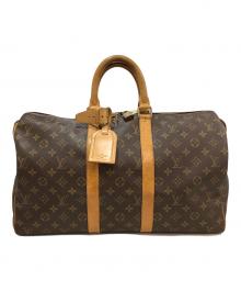 LOUIS VUITTON（ルイ ヴィトン）の古着「トラベルバッグ」｜ブラウン