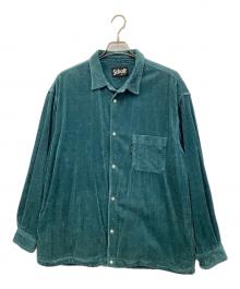 Schott（ショット）の古着「コーデュロイジャケットシャツ」｜グリーン