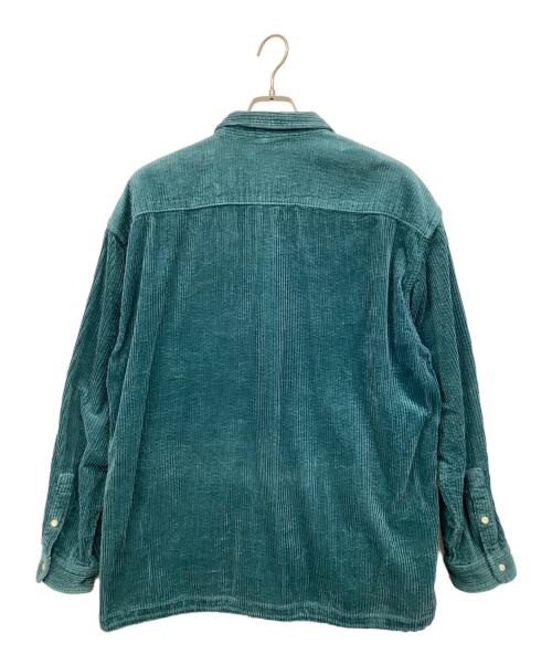 Schott（ショット）Schott (ショット) コーデュロイジャケットシャツ グリーン サイズ:Lの古着・服飾アイテム