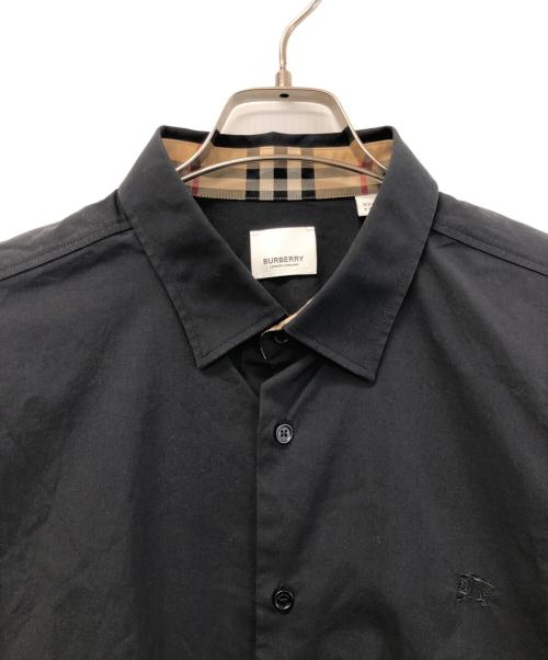 BURBERRY（バーバリー）BURBERRY (バーバリー) 長袖シャツ ブラック サイズ:XXLの古着・服飾アイテム