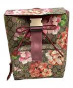 GUCCIグッチ）の古着「リュック」｜グレー×ピンク