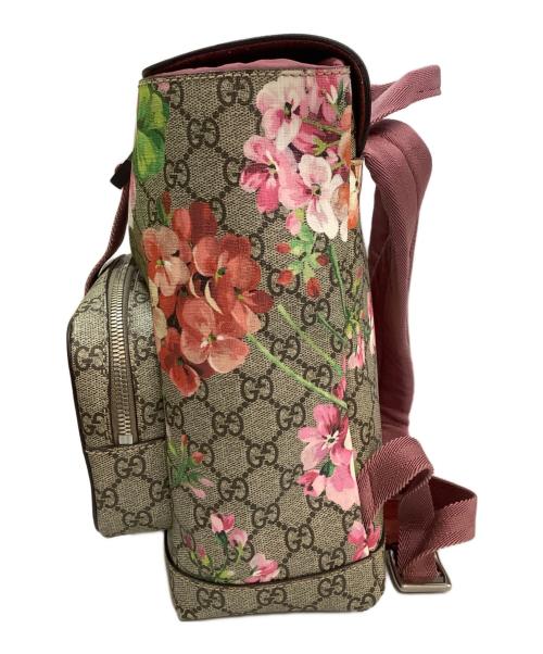 GUCCI（グッチ）GUCCI (グッチ) リュック グレー×ピンクの古着・服飾アイテム