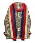 GUCCI (グッチ) リュック グレー×レッド：80000円