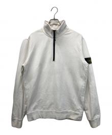 STONE ISLAND（ストーンアイランド）の古着「ハーフジップスウェット」｜ホワイト