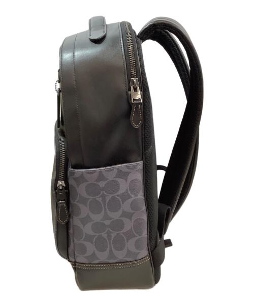 COACH（コーチ）COACH (コーチ) リュック ブラック×ネイビーの古着・服飾アイテム