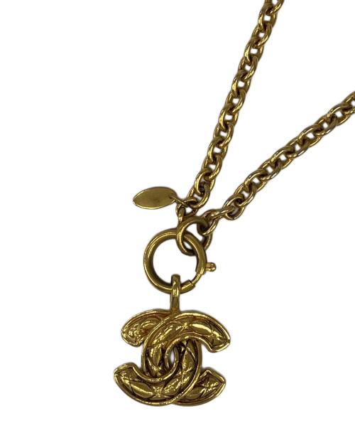CHANEL（シャネル）CHANEL (シャネル) ココマークネックレス ゴールドの古着・服飾アイテム