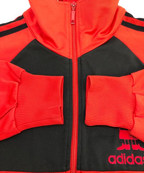 adidas（アディダス）adidas (アディダス) トラックジャケット レッド サイズ:Mの古着・服飾アイテム