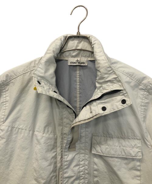 STONE ISLAND（ストーンアイランド）STONE ISLAND (ストーンアイランド) MEMBRANA 3L TC フィールド ジャケット グレー サイズ:Lの古着・服飾アイテム