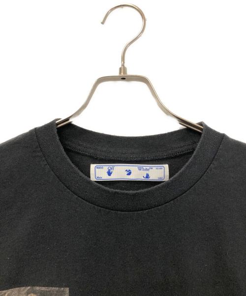 OFFWHITE（オフホワイト）OFFWHITE (オフホワイト) 半袖カットソー ブラック サイズ:Lの古着・服飾アイテム