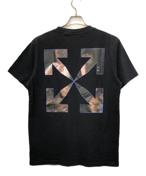 OFFWHITE（オフホワイト）OFFWHITE (オフホワイト) 半袖カットソー ブラック サイズ:Lの古着・服飾アイテム
