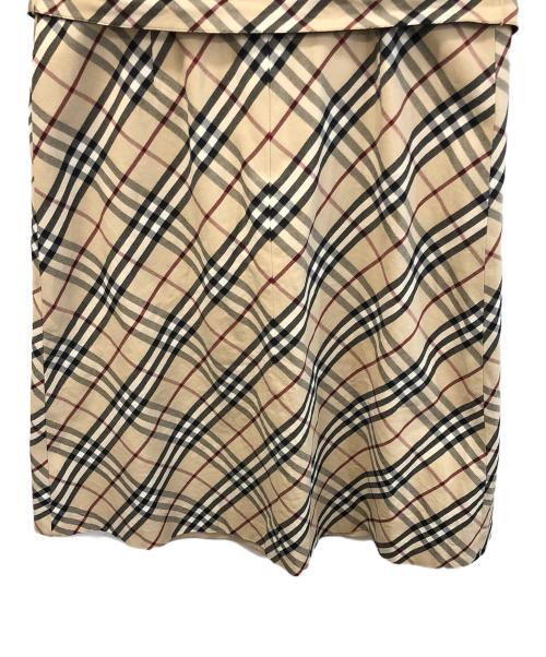 BURBERRY BLUE LABEL（バーバリー ブルー レーベル）BURBERRY BLUE LABEL (バーバリー ブルー レーベル) ノースリーブワンピース ベージュ サイズ:38の古着・服飾アイテム