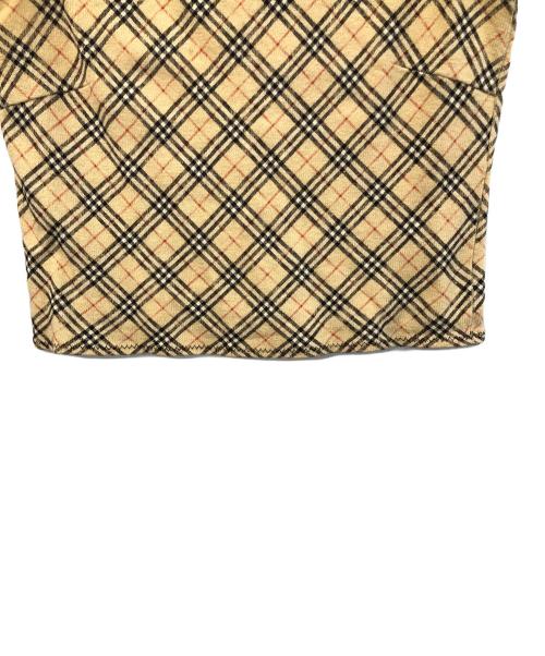 BURBERRY BLUE LABEL（バーバリー ブルー レーベル）BURBERRY BLUE LABEL (バーバリー ブルー レーベル) ノースリーブカットソー ベージュ サイズ:Mの古着・服飾アイテム