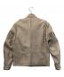 AVIREX (アヴィレックス) シングルライダースジャケット アイボリー サイズ:M：23000円