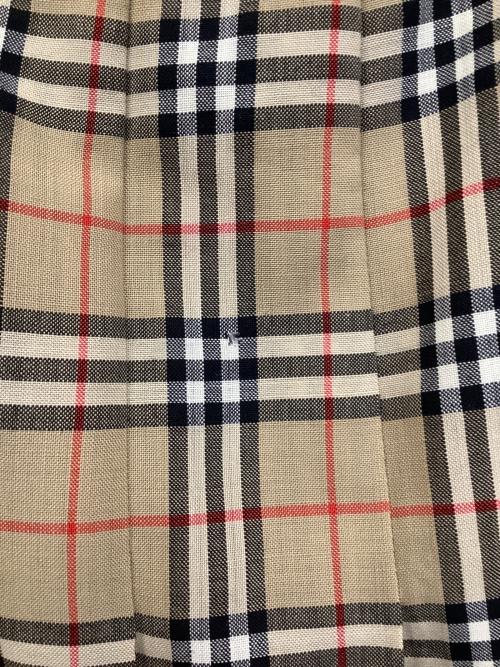 Burberry's（バーバリーズ）Burberry's (バーバリーズ) プリーツスカート ベージュ サイズ:48の古着・服飾アイテム