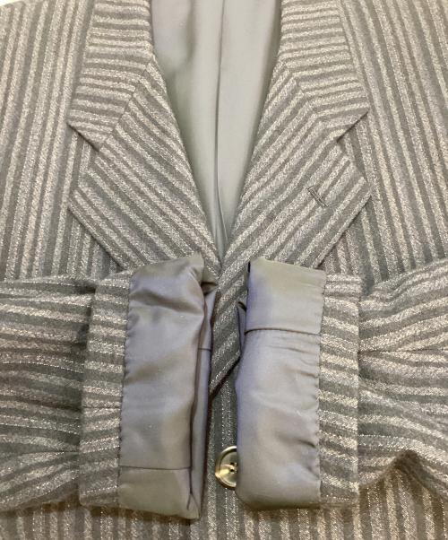 ISSEY MIYAKE（イッセイミヤケ）ISSEY MIYAKE (イッセイミヤケ) ウールジャケット ネイビー サイズ:Lの古着・服飾アイテム