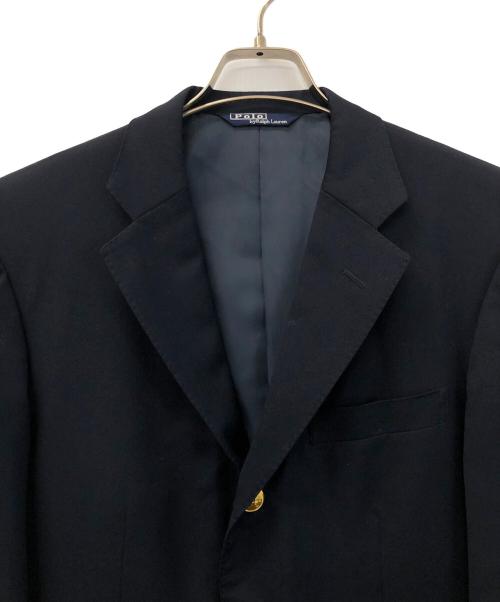POLO RALPH LAUREN（ポロ・ラルフローレン）POLO RALPH LAUREN (ポロ・ラルフローレン) テーラードジャケット ネイビー サイズ:AB5の古着・服飾アイテム