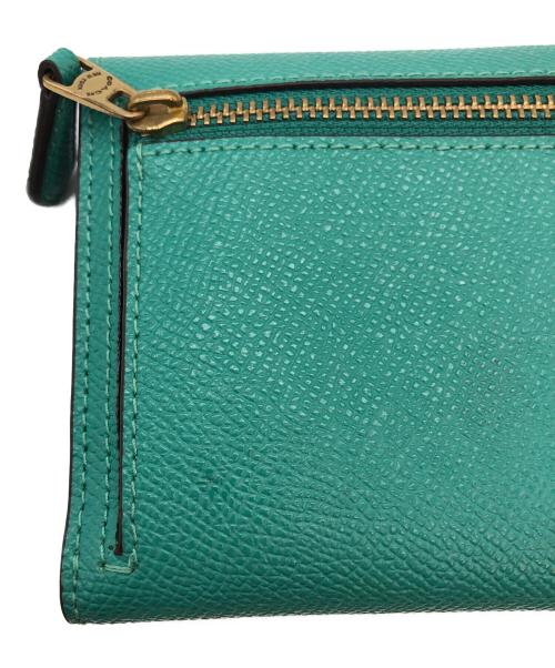 COACH（コーチ）COACH (コーチ) 2つ折り財布 グリーンの古着・服飾アイテム