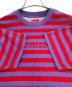 中古・古着 Supreme (シュプリーム) 半袖カットソー レッド×パープル サイズ:S：7000円