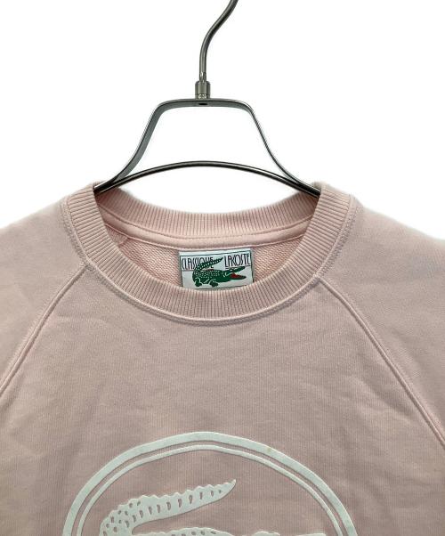 LACOSTE（ラコステ）LACOSTE (ラコステ) スウェット ピンク サイズ:36の古着・服飾アイテム