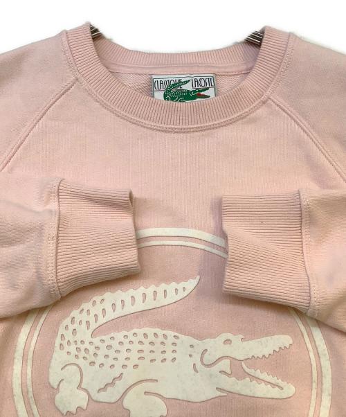 LACOSTE（ラコステ）LACOSTE (ラコステ) スウェット ピンク サイズ:36の古着・服飾アイテム