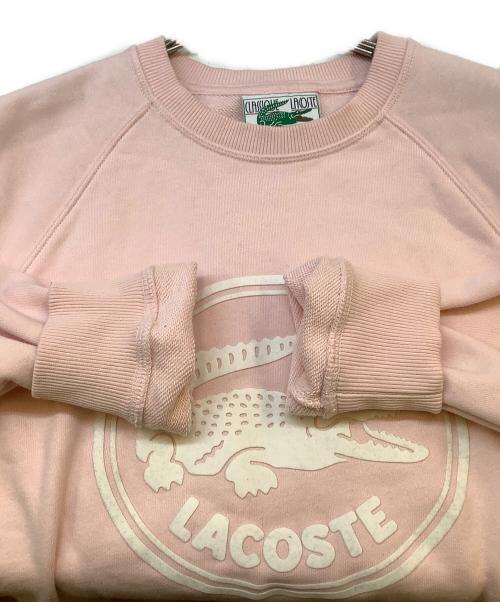 LACOSTE（ラコステ）LACOSTE (ラコステ) スウェット ピンク サイズ:36の古着・服飾アイテム