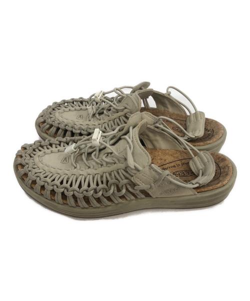 KEEN（キーン）KEEN (キーン) サンダル カーキ サイズ:26の古着・服飾アイテム