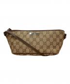 GUCCIグッチ）の古着「ポーチ」｜ベージュ