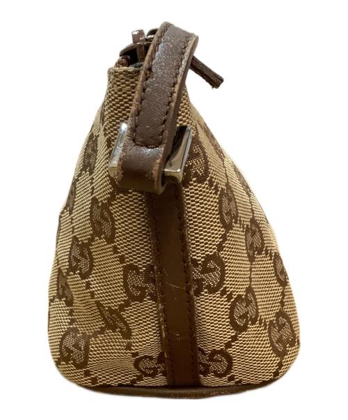 GUCCI（グッチ）GUCCI (グッチ) ポーチ ベージュの古着・服飾アイテム