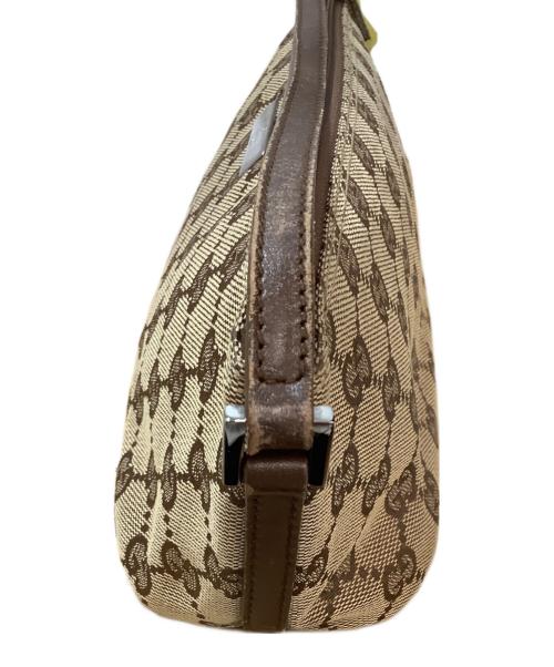 GUCCI（グッチ）GUCCI (グッチ) ポーチ ベージュの古着・服飾アイテム