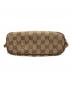 中古・古着 GUCCI (グッチ) ポーチ ベージュ：25000円