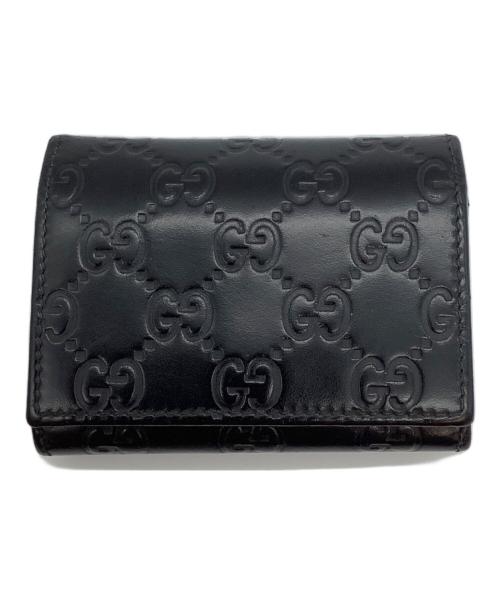 GUCCI（グッチ）GUCCI (グッチ) カードケース ブラックの古着・服飾アイテム