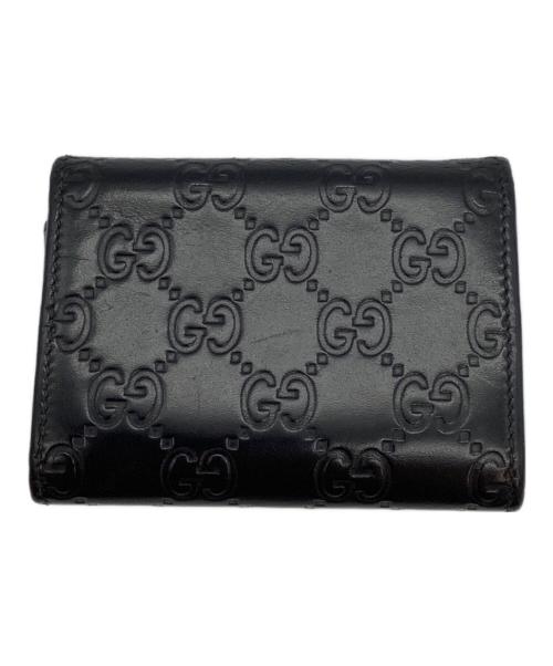 GUCCI（グッチ）GUCCI (グッチ) カードケース ブラックの古着・服飾アイテム