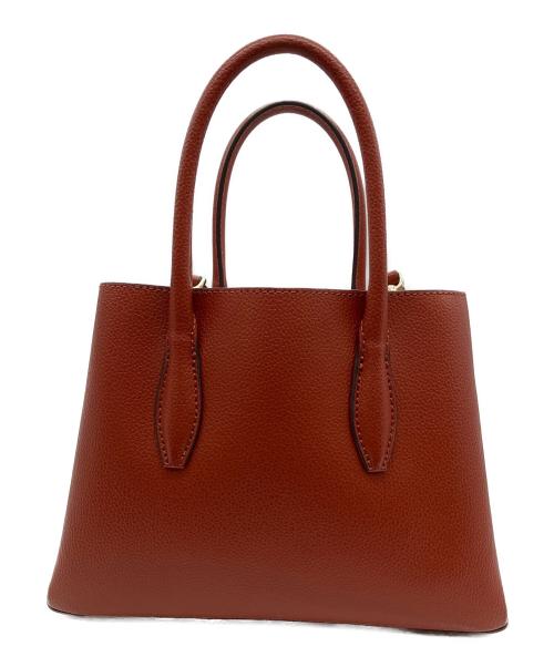 Kate Spade（ケイトスペード）Kate Spade (ケイトスペード) 2WAYバッグ ブラウンの古着・服飾アイテム