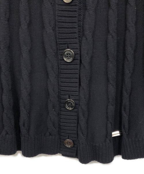 BURBERRY LONDON（バーバリーロンドン）BURBERRY LONDON (バーバリーロンドン) ニットカーディガン ネイビー サイズ:1の古着・服飾アイテム