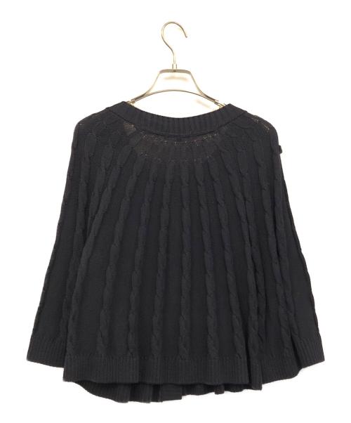 BURBERRY LONDON（バーバリーロンドン）BURBERRY LONDON (バーバリーロンドン) ニットカーディガン ネイビー サイズ:1の古着・服飾アイテム
