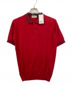 FRED PERRY×JOHN SMEDLEYフレッドペリー×ジョンスメドレー）の古着「ポロシャツ」｜レッド