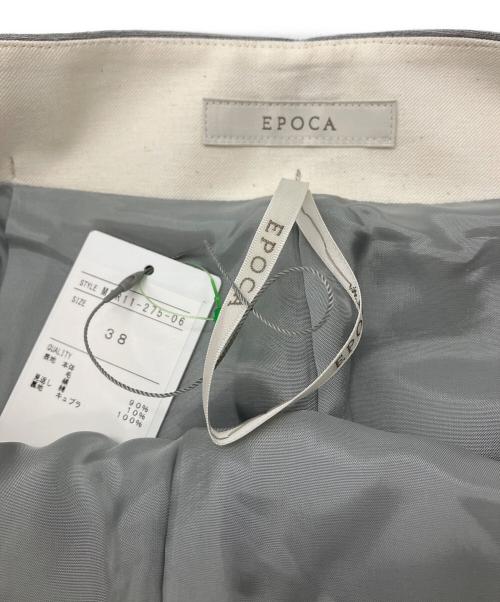 EPOCA（エポカ）EPOCA (エポカ) ウールシルクテーパードパンツ グレー サイズ:38 未使用品の古着・服飾アイテム
