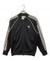 adidas（アディダス）の古着「トラックジャケット」｜ブラック