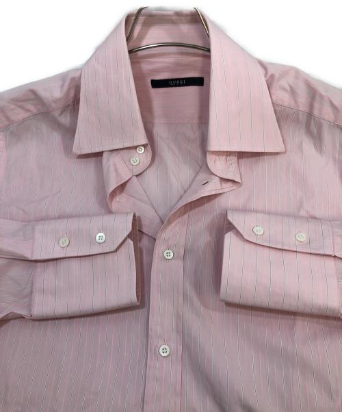 GUCCI（グッチ）GUCCI (グッチ) 長袖シャツ ピンク サイズ:Sの古着・服飾アイテム
