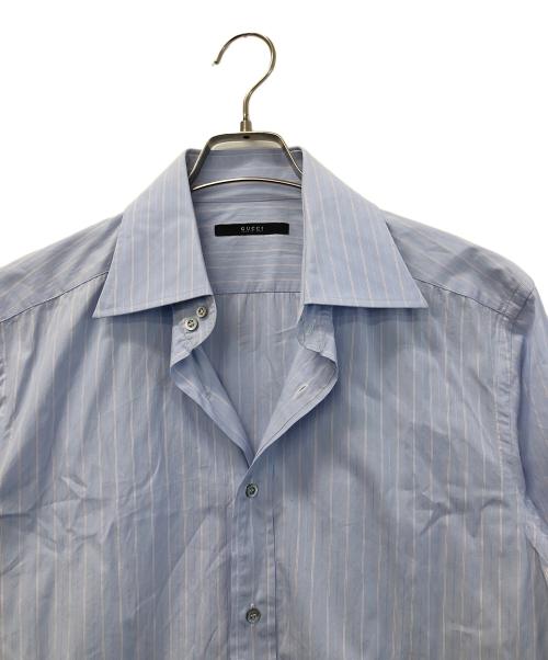 GUCCI（グッチ）GUCCI (グッチ) 長袖シャツ スカイブルー サイズ:42の古着・服飾アイテム