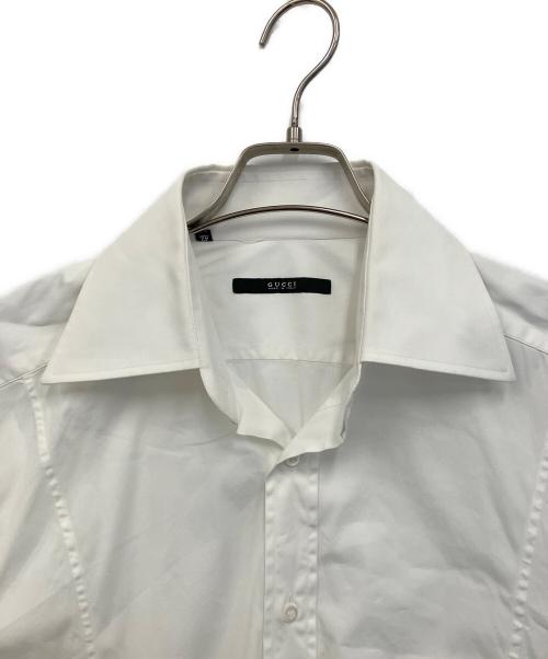 GUCCI（グッチ）GUCCI (グッチ) 長袖シャツ ホワイト サイズ:42の古着・服飾アイテム
