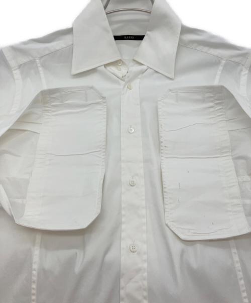 GUCCI（グッチ）GUCCI (グッチ) 長袖シャツ ホワイト サイズ:42の古着・服飾アイテム