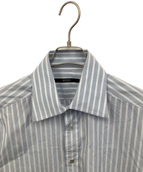 GUCCI（グッチ）GUCCI (グッチ) 長袖シャツ スカイブルー サイズ:42の古着・服飾アイテム